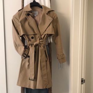 Camel Trench Coat/ Rain Coat